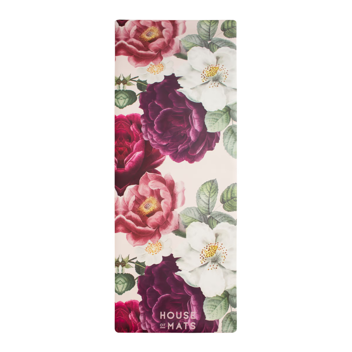 Peony blossom Yoga mat - Art Collection - 4mm