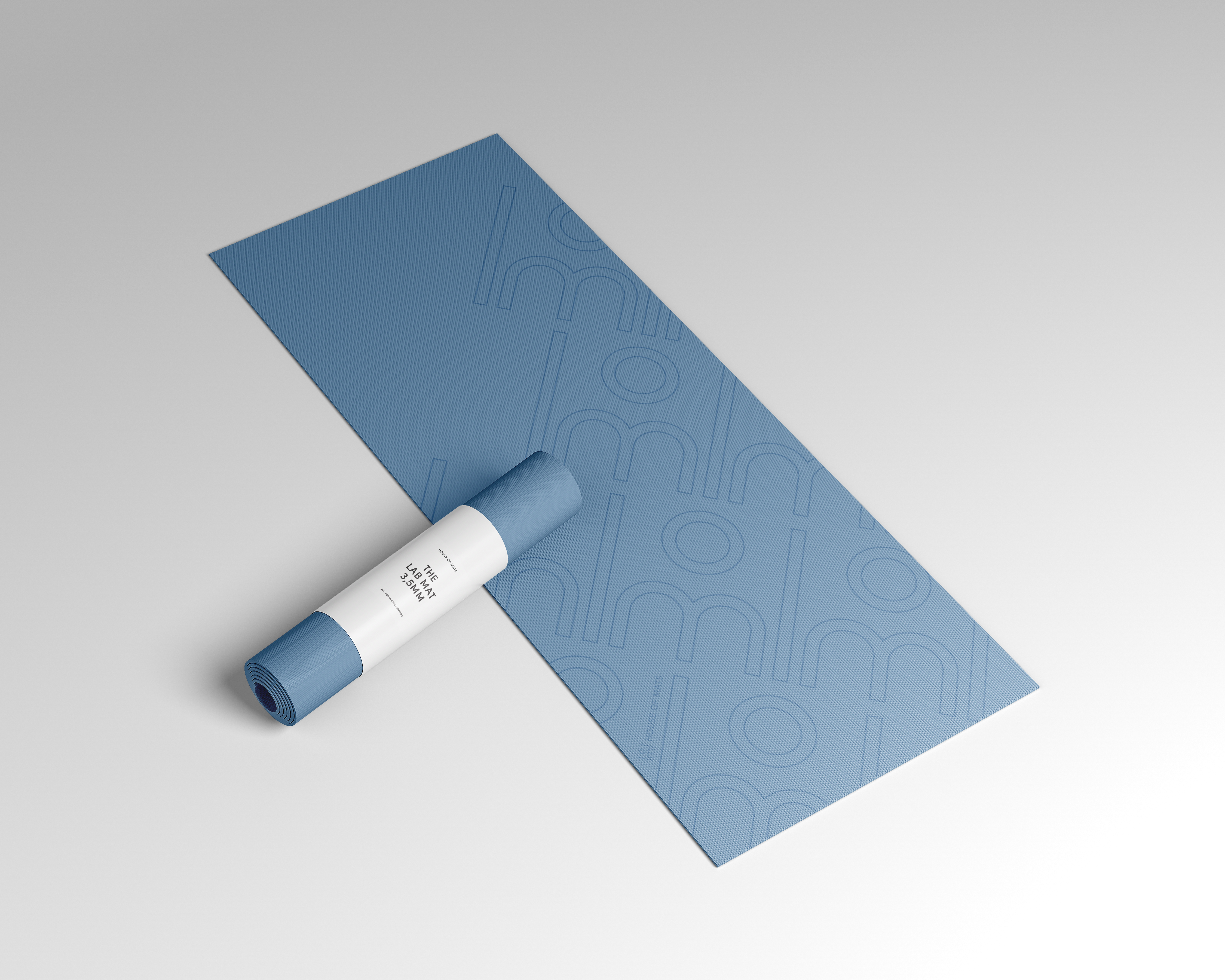 Airy Blue Yoga mat - Laboratory Limited Edition - 3.5mm