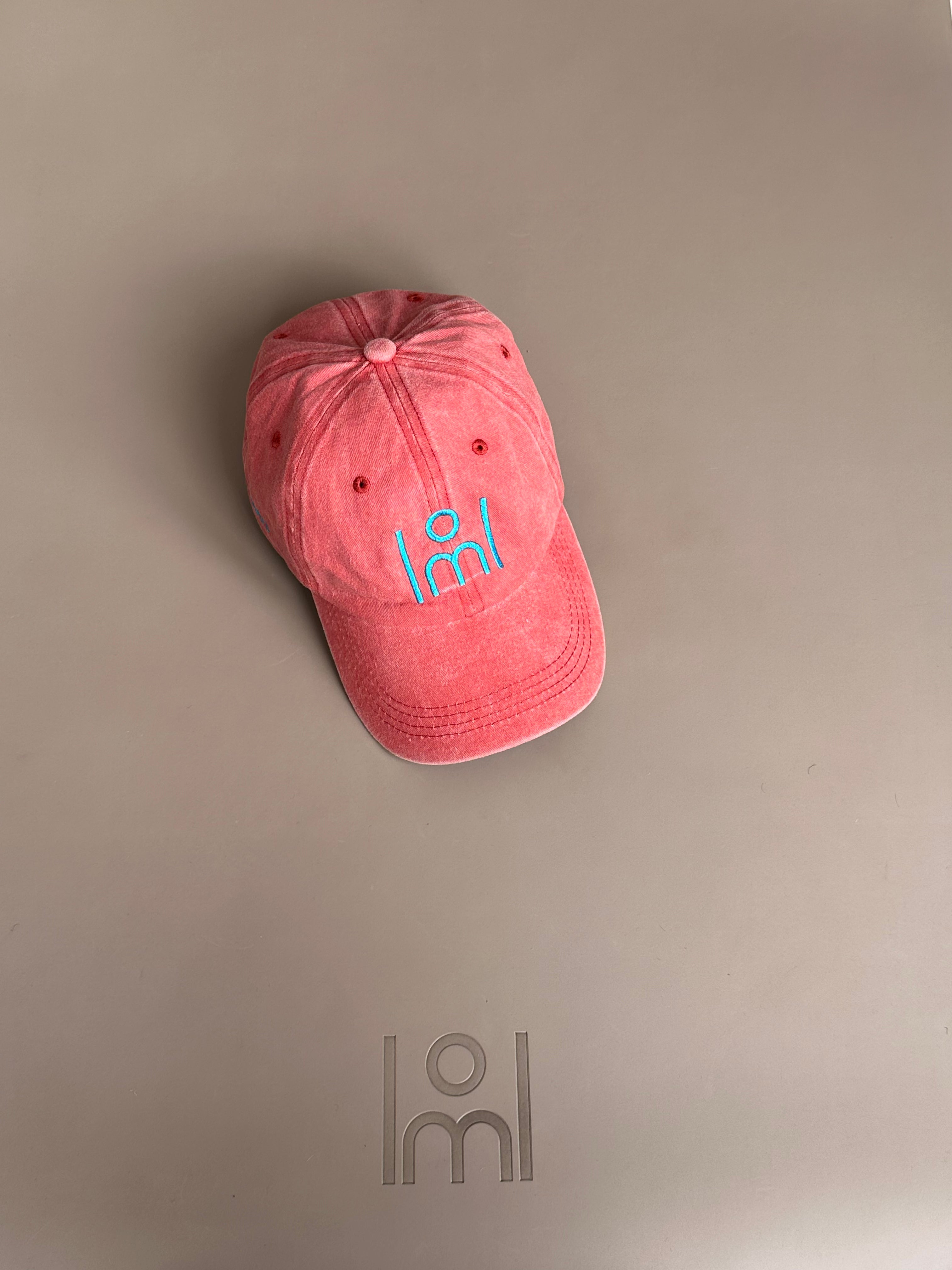 Mysore boxy pink cap