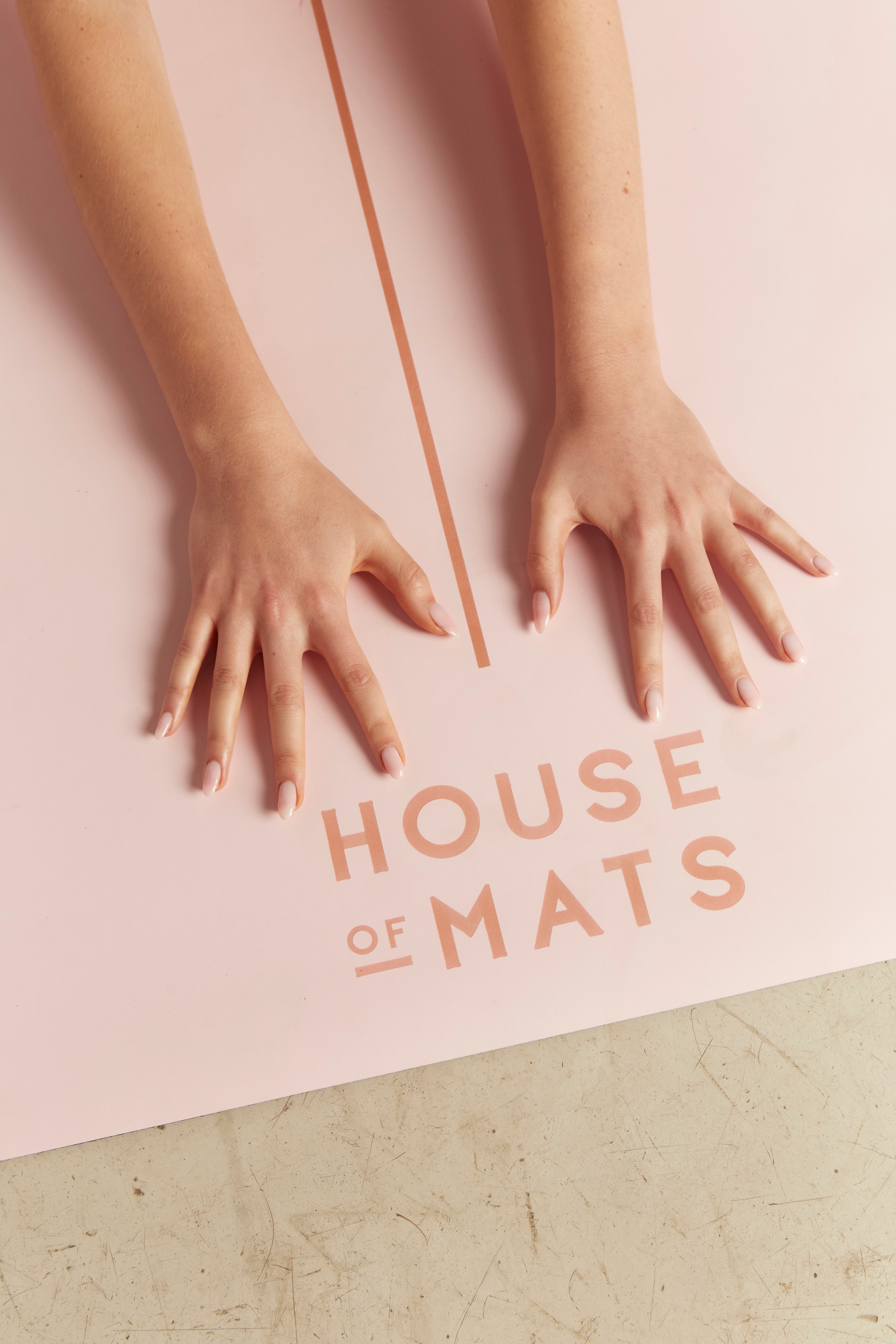 Tinker pink Yoga mat - Art Collection - 4mm ASK FOR AVAILABILITY